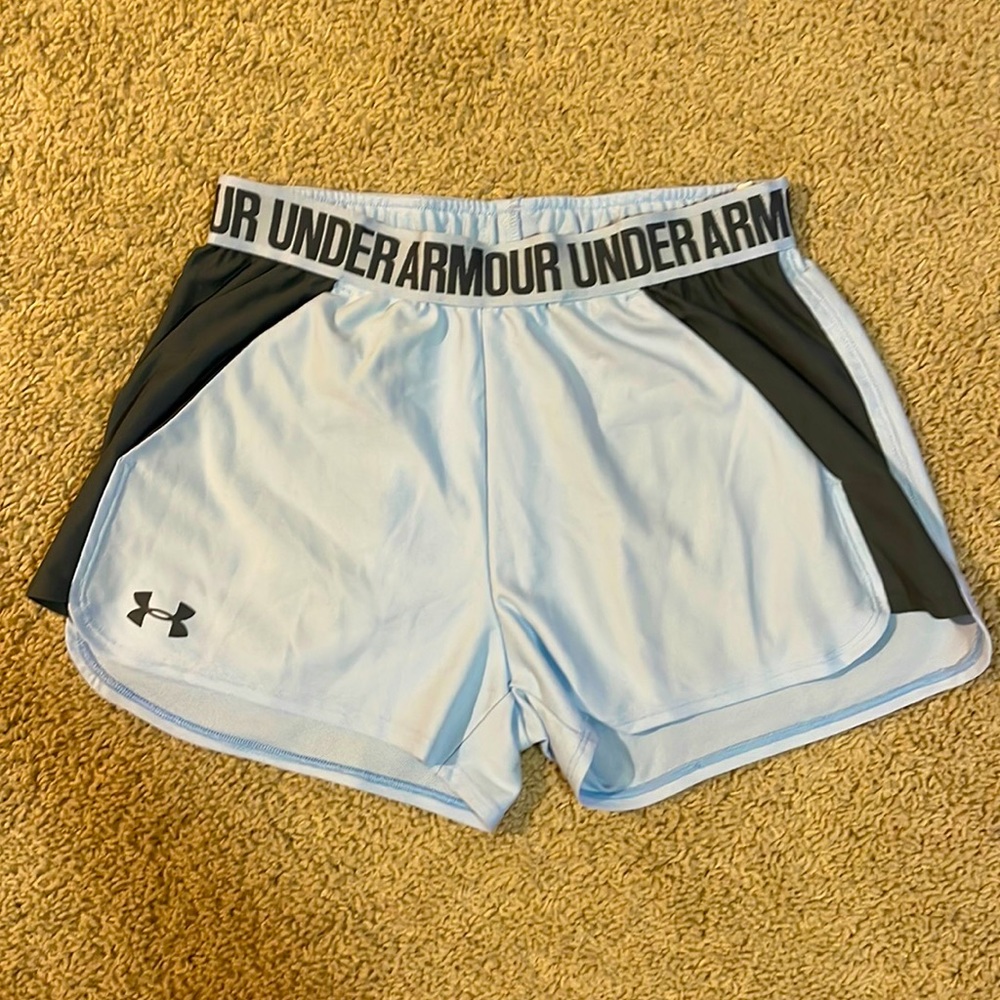 Light blue/Dark grey Under Armour shorts / size Xsmall